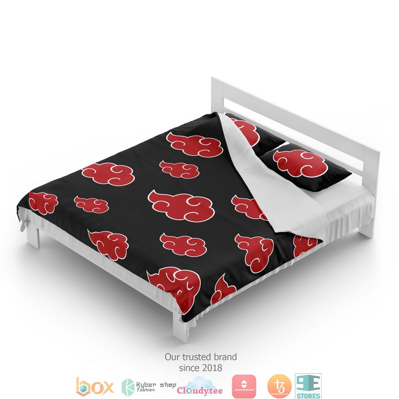 Naruto Akatsuki Bedding Set 3 Naruto Akatsuki Bedding Set 1 2