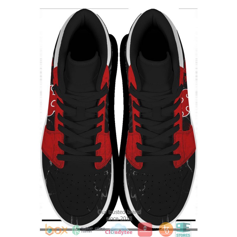 Naruto Akatsuki Pride Air Jordan High Top Sneaker 1 2 3 4 5