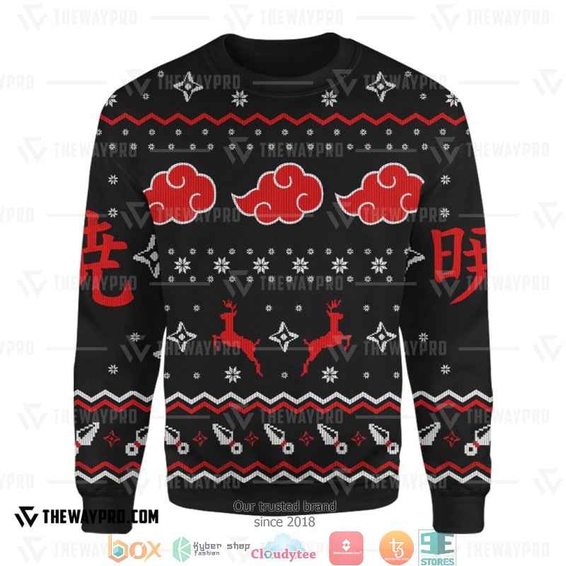 Naruto Akatsuki Ugly Pattern Sweatshirt