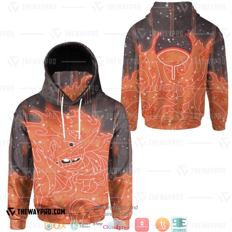 Naruto Itachi Susanoo Ugly Christmas Snood Hoodie 4 Naruto Itachi Susanoo Ugly Christmas Snood Hoodie 1 2 3