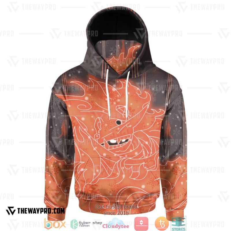 Naruto Itachi Susanoo Ugly Christmas Snood Hoodie 5 Naruto Itachi Susanoo Ugly Christmas Snood Hoodie 1 2 3 4