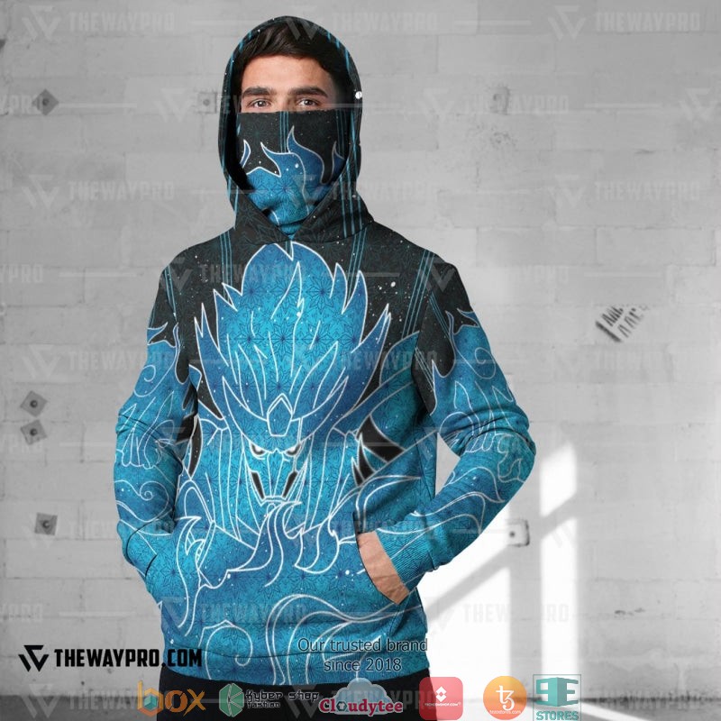 Naruto Madara Susanoo Ugly Christmas Snood Hoodie