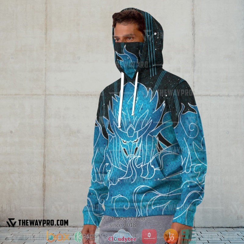 Naruto Madara Susanoo Ugly Christmas Snood Hoodie 1