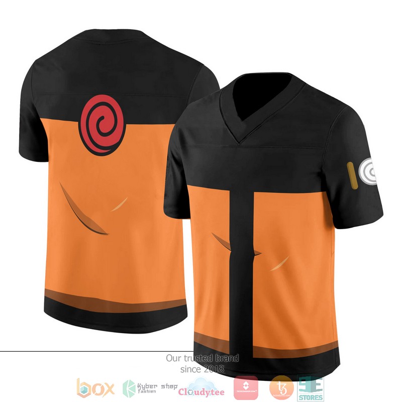 NEW Naruto Shippuden Football jersey shirt 3 Naruto Shippuden Football Jersey 1 2