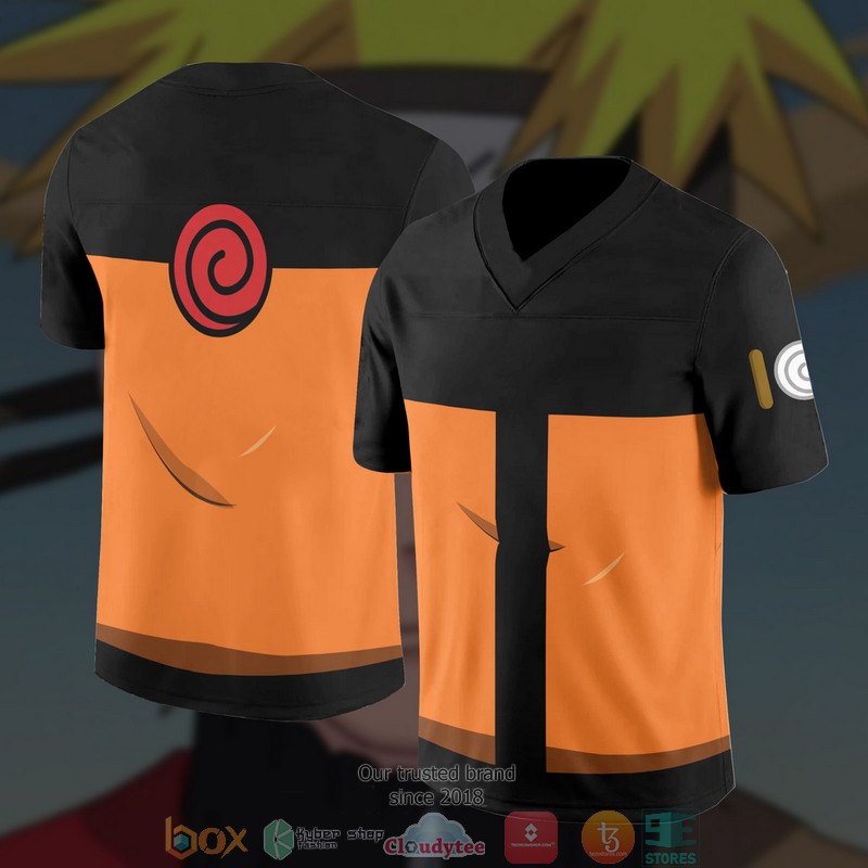NEW Naruto Shippuden Football jersey shirt 4 Naruto Shippuden Football Jersey 1 2 3
