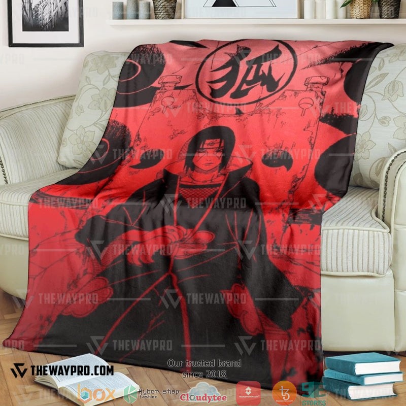 Naruto Shippuden Itachi Uchiha Soft Blanket