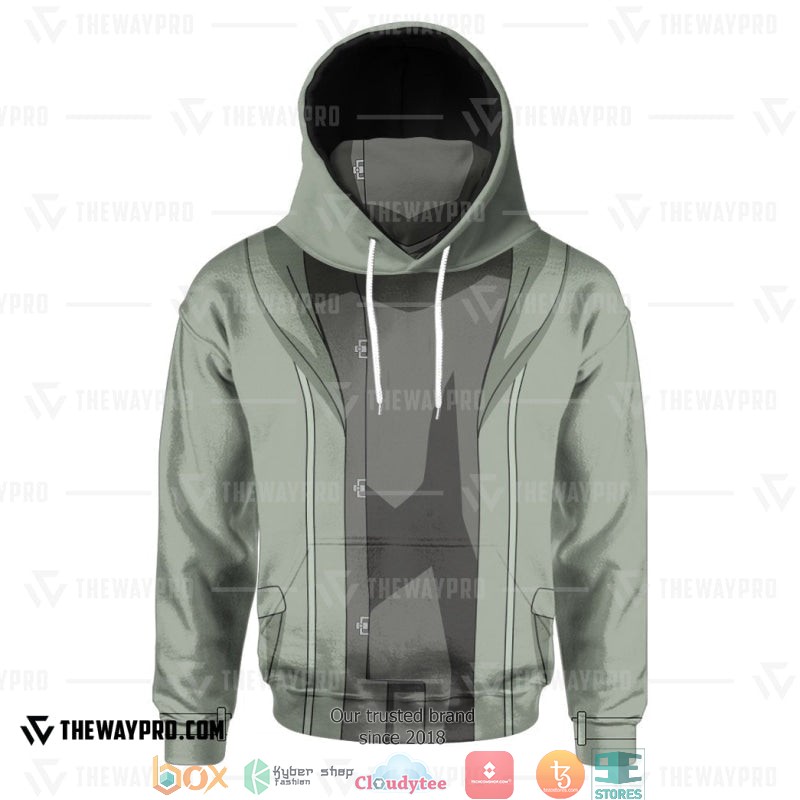 Naruto Shippuden Shino Aburame Snood Hoodie 5 Naruto Shippuden Shino Aburame Snood Hoodie 1 2 3 4