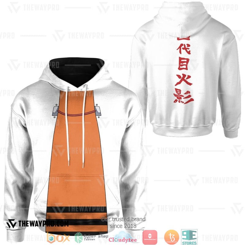 Naruto Shippuden The Seventh Hokage Uzumaki Naruto Hoodie 4 Naruto Shippuden The Seventh Hokage Uzumaki Naruto Hoodie 1 2 3