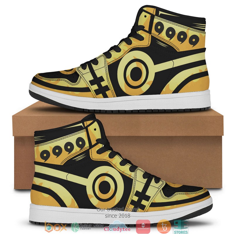 Naruto Six Paths Sage Air Jordan High Top Sneaker