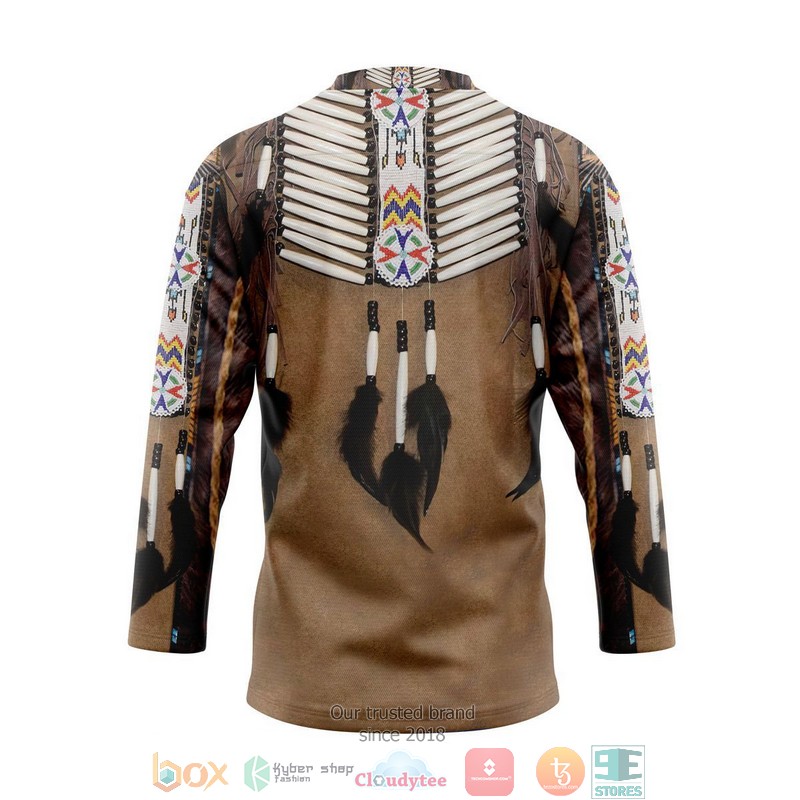 Native America Hockey Jersey Shirt 2 Native America Hockey Jersey Shirt 1