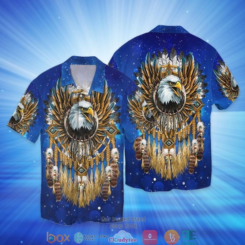 Native American Short Sleeve Hawaiian Shirt