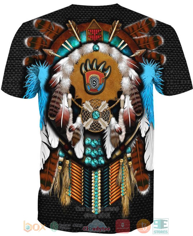 Native Bear Motifs 3D Shirt Hoodie 1 2 3 4 5 6 7