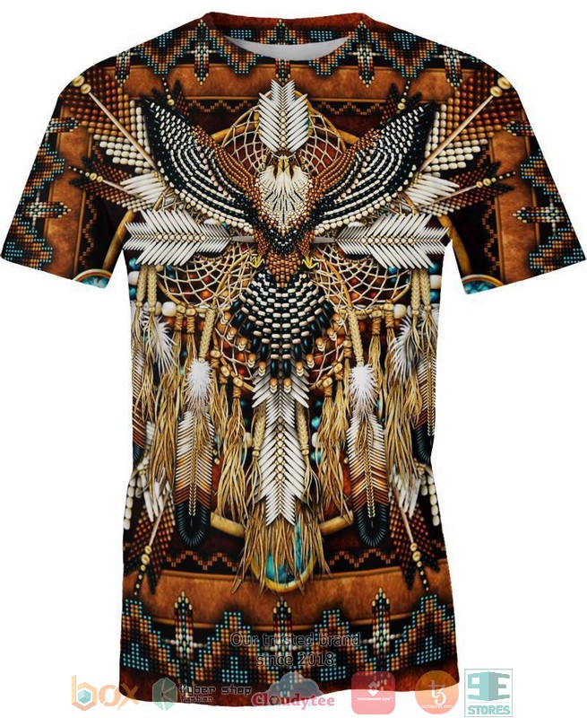 Native Eagle 3D Shirt Hoodie 1
