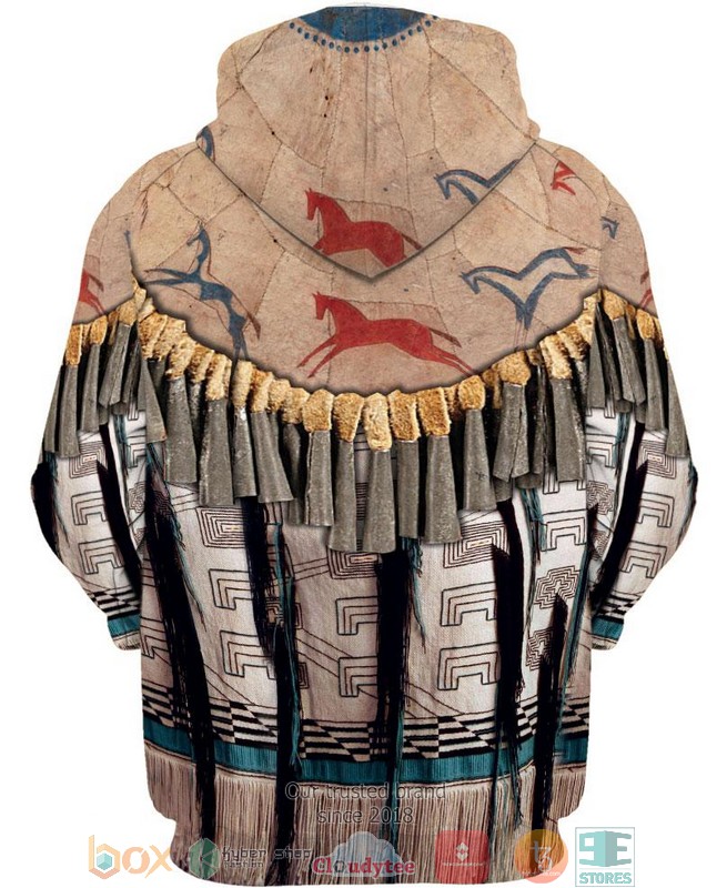 NEW Native Feather All Over Printed 3D Hoodie 2 Native Feather 3D Hoodie 1