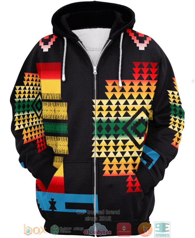 NEW Native Tribes Pattern Native American All Over Printed 3D Shirt, Hoodie 5 Native Tribes Pattern Native American 3D Shirt Hoodie 1 2 3 4