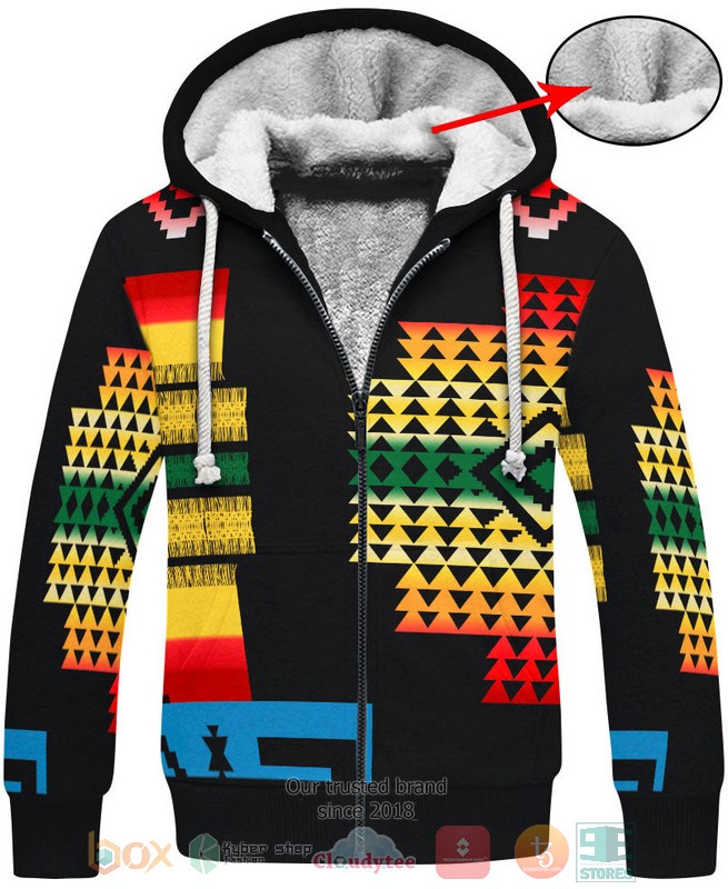 Native Tribes Pattern Native American 3D Shirt Hoodie 1 2 3 4 5 6 7
