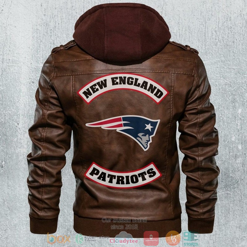 New England Patriots NFL Football Leather Jacket 5 New England Patriots NFL Football Leather Jacket
