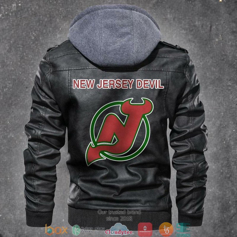 New Jersey Devil NHL Hockey Motorcycle Leather Jacket 1 New Jersey Devil NHL Hockey Motorcycle Leather Jacket