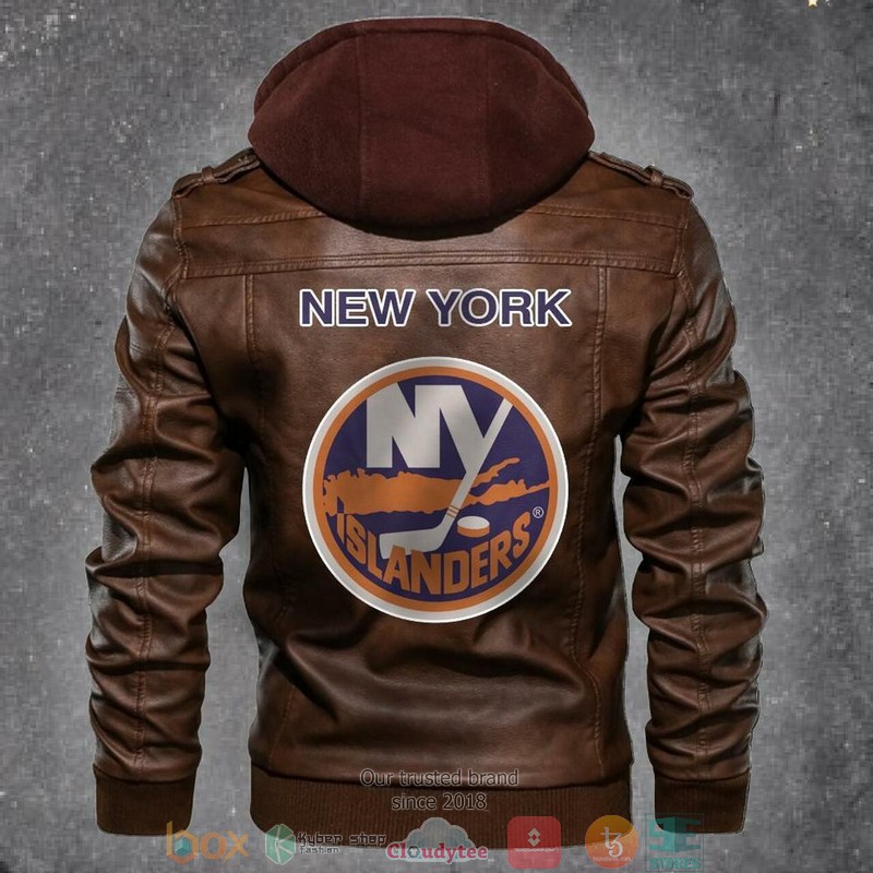 New York Islanders NHL Hockey Leather Jacket 1 New York Islanders NHL Hockey Leather Jacket