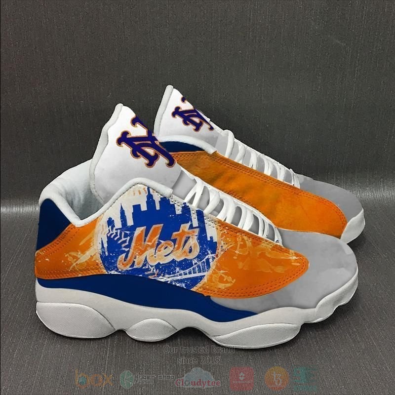 New York Mets Football MLB Air Jordan 13 Shoes