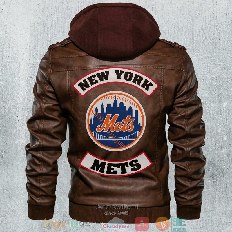 New York Mets MLB Baseball Leather Jacket