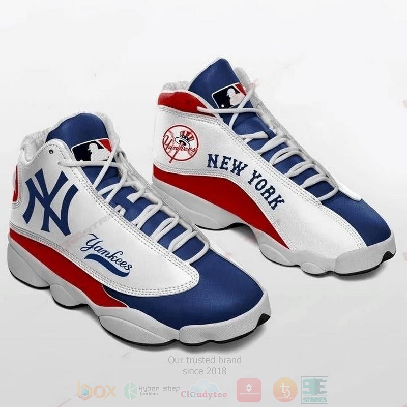 New York Yankees MLB Air Jordan 13 Shoes