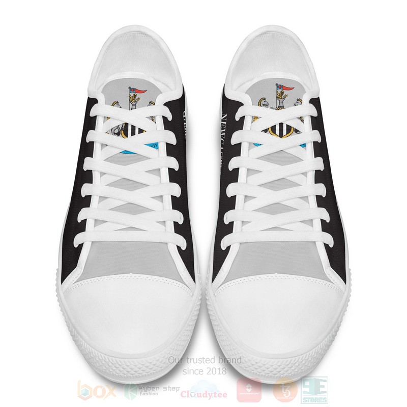 Newcastle Custom Name Low Top Canvas Shoes 1