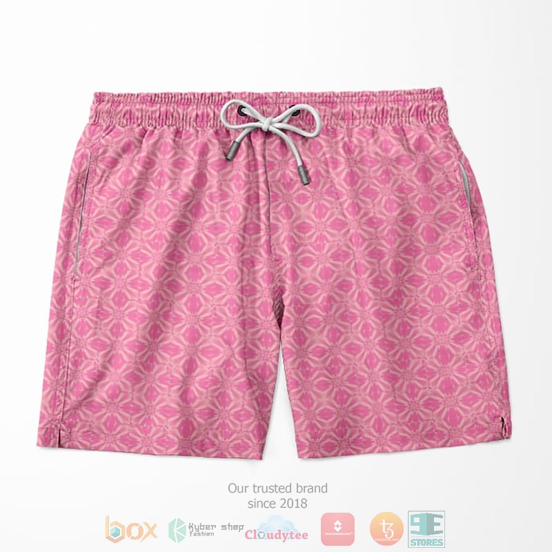 HOT Nezuko Kamado Haori Inspired Floral Pattern Beach Shorts 5 Nezuko Kamado Haori Inspired Floral Pattern shorts