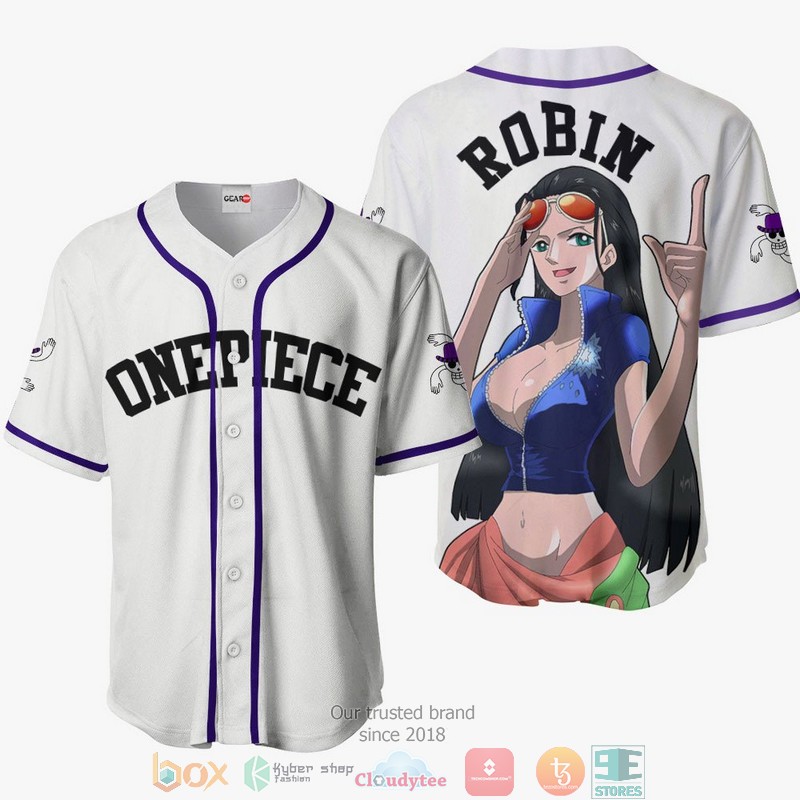 Nico Robin One Piece for Otaku Baseball Jersey