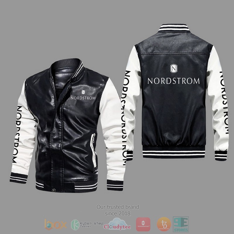 Nordstrom Leather bomber jacket