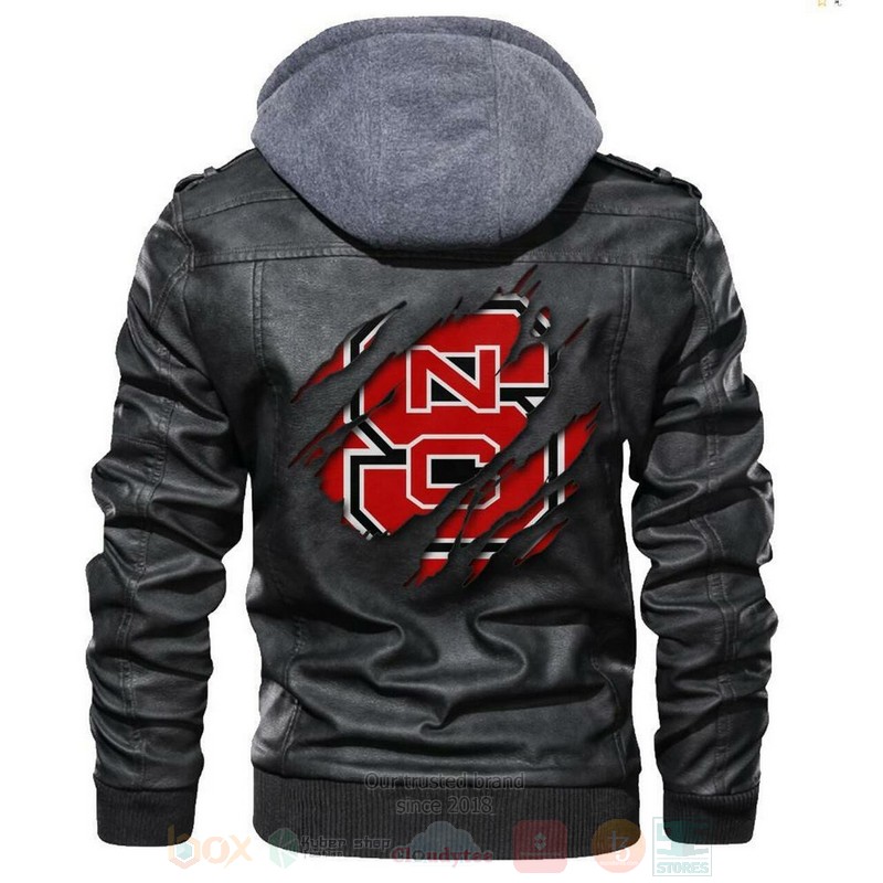 North Carolina State NCAA Blacks Leather Jacket