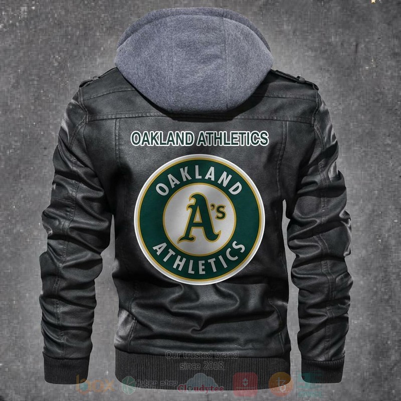 Oakland Athletics MLB Motorcycle Leather Jacket