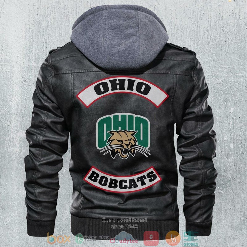 Ohio Bobcats NCAA Football Leather Jacket