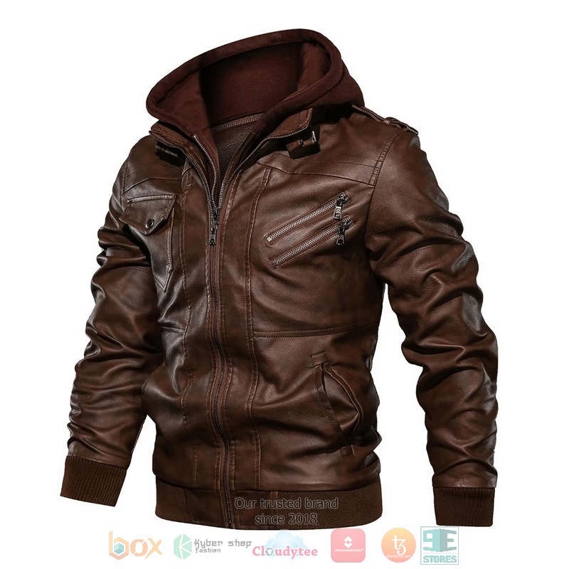 NEW Old Dominion Monarchs NCAA Men Leather Jacket 2 Old Dominion Monarchs NCAA Leather Jacket 1