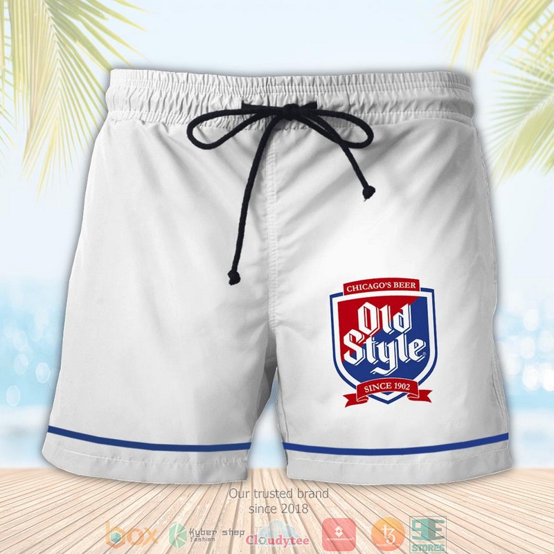 Old Style beer Hawaiian Beach Short