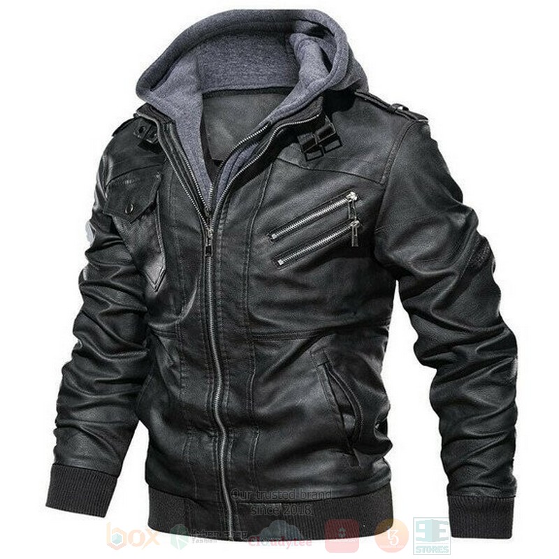BEST Orange County Choppers Motorcycle Zipper Jacket Leather 2 Orange County Choppers Motorcycle Leather Jacket 1
