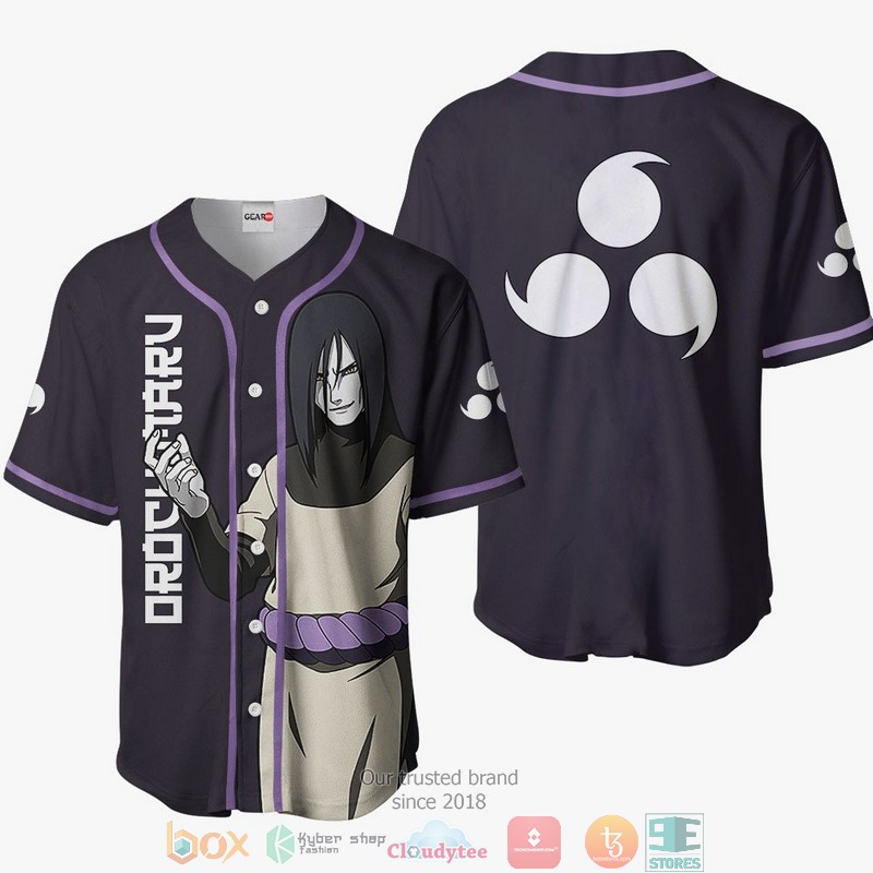 Orochimaru Naruto Baseball Jersey Shirt