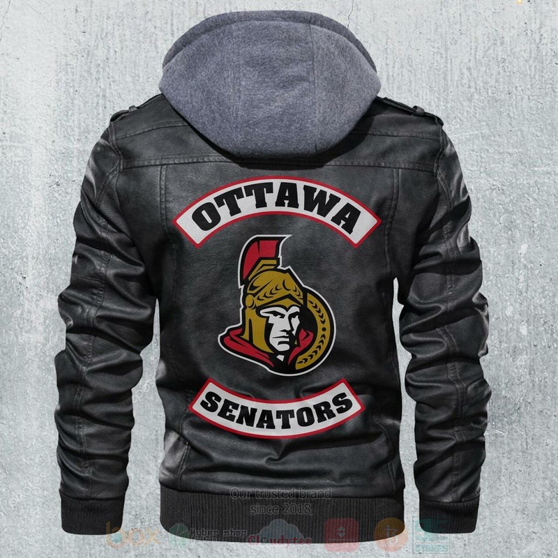 Ottawa Senators NHL Hockeys Leather Jacket