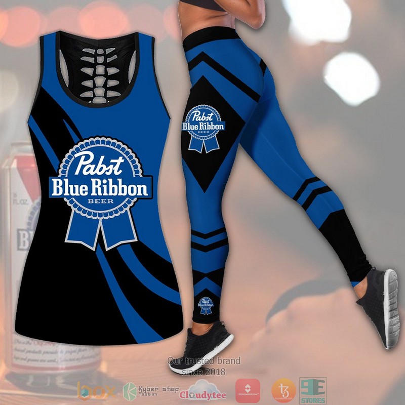 Pabst Blue Ribbon Drinking Tank top legging