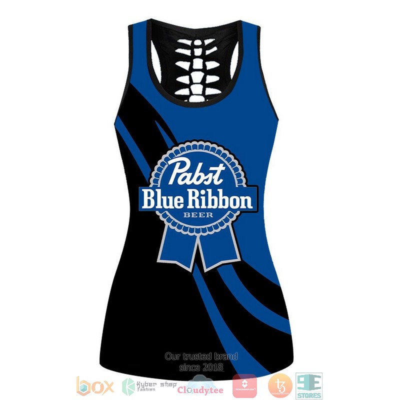 Pabst Blue Ribbon Drinking Tank top legging 1
