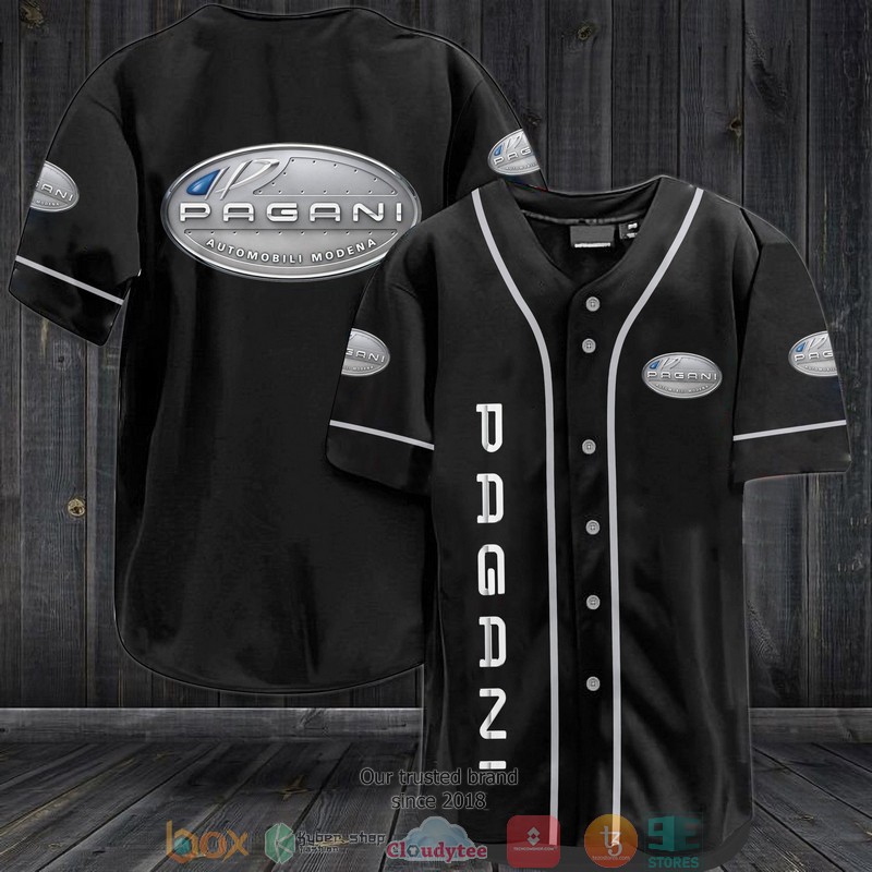Pagani Black Baseball Jersey