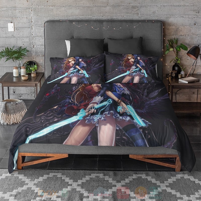Panty and Stocking with Garterbelt Anime Girls Bedding Set 1