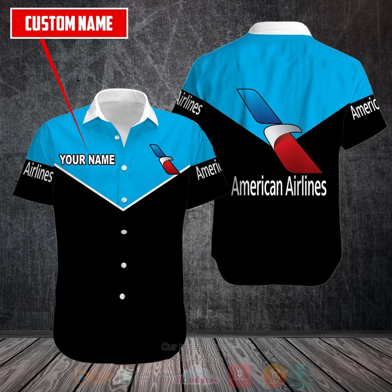 NEW Personalized American Airlines custom Hawaii Shirt 2 Personalized American Airlines custom Hawaiian shirt