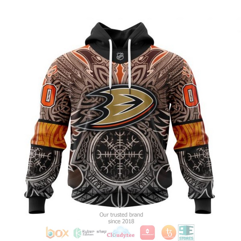 NEW Personalized Anaheim Ducks NHL Norse Viking Symbols custom 3D hoodie, shirt 19 Personalized Anaheim Ducks NHL Norse Viking Symbols custom 3D shirt hoodie