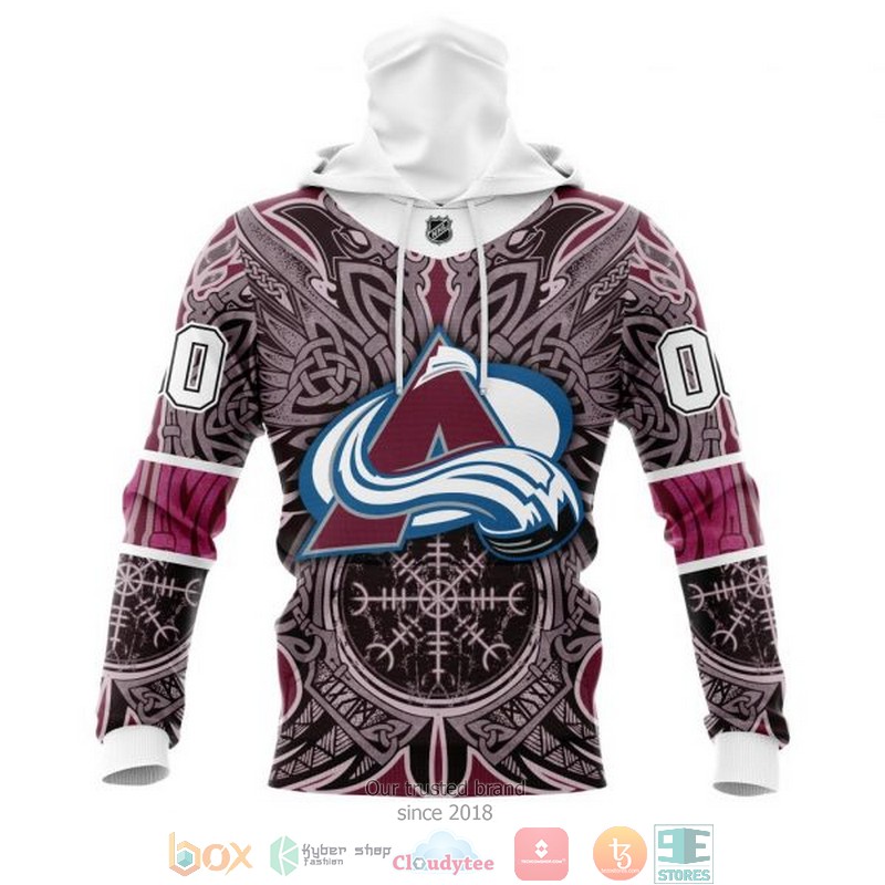 NEW Personalized Colorado Avalanche NHL Norse Viking Symbols custom 3D hoodie, shirt 4 Personalized Colorado Avalanche NHL Norse Viking Symbols custom 3D shirt hoodie 1 2 3