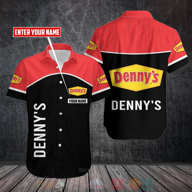NEW Personalized Denny's custom Hawaii Shirt 1 Personalized Dennys custom Hawaiian shirt