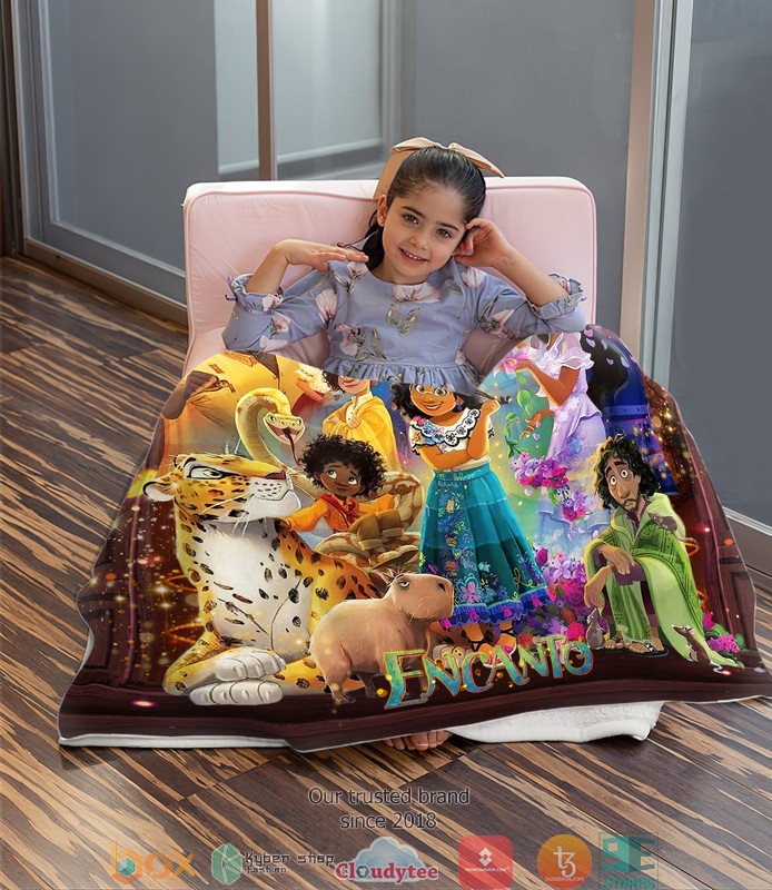 Personalized Disney Encanto Movie Blanket 3 Personalized Disney Encanto Movie Blanket 1 2