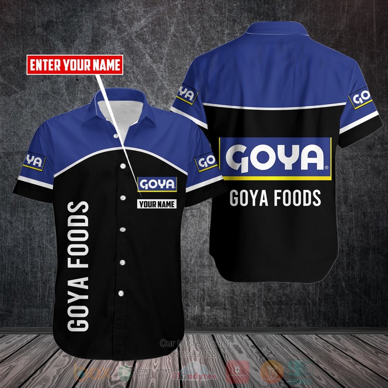 Personalized Goya Foods custom Hawaiian shirt