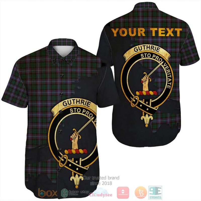 NEW Personalized Haig Check Tartan Crest Hawaii Shirt 7 Personalized Haig Check Tartan Crest Custom Hawaiian Shirt