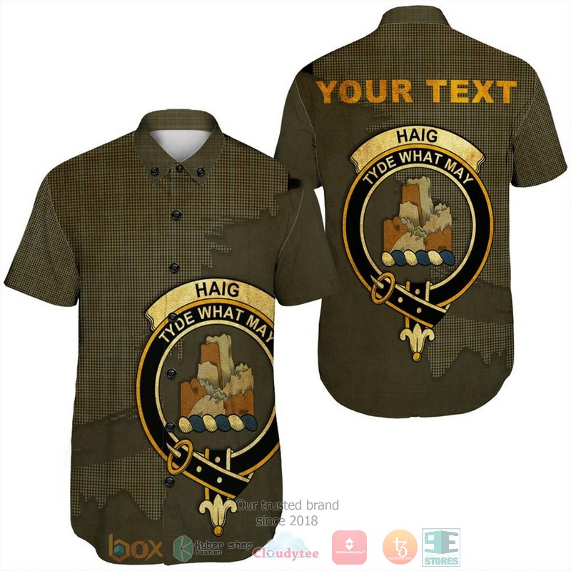 NEW Personalized Hamilton Ancient Tartan Crest Hawaii Shirt 1 Personalized Hamilton Ancient Tartan Crest Custom Hawaiian Shirt